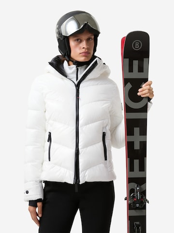 Bogner Fire + Ice Jacke 'Saelly' in Weiß: Vorderseite
