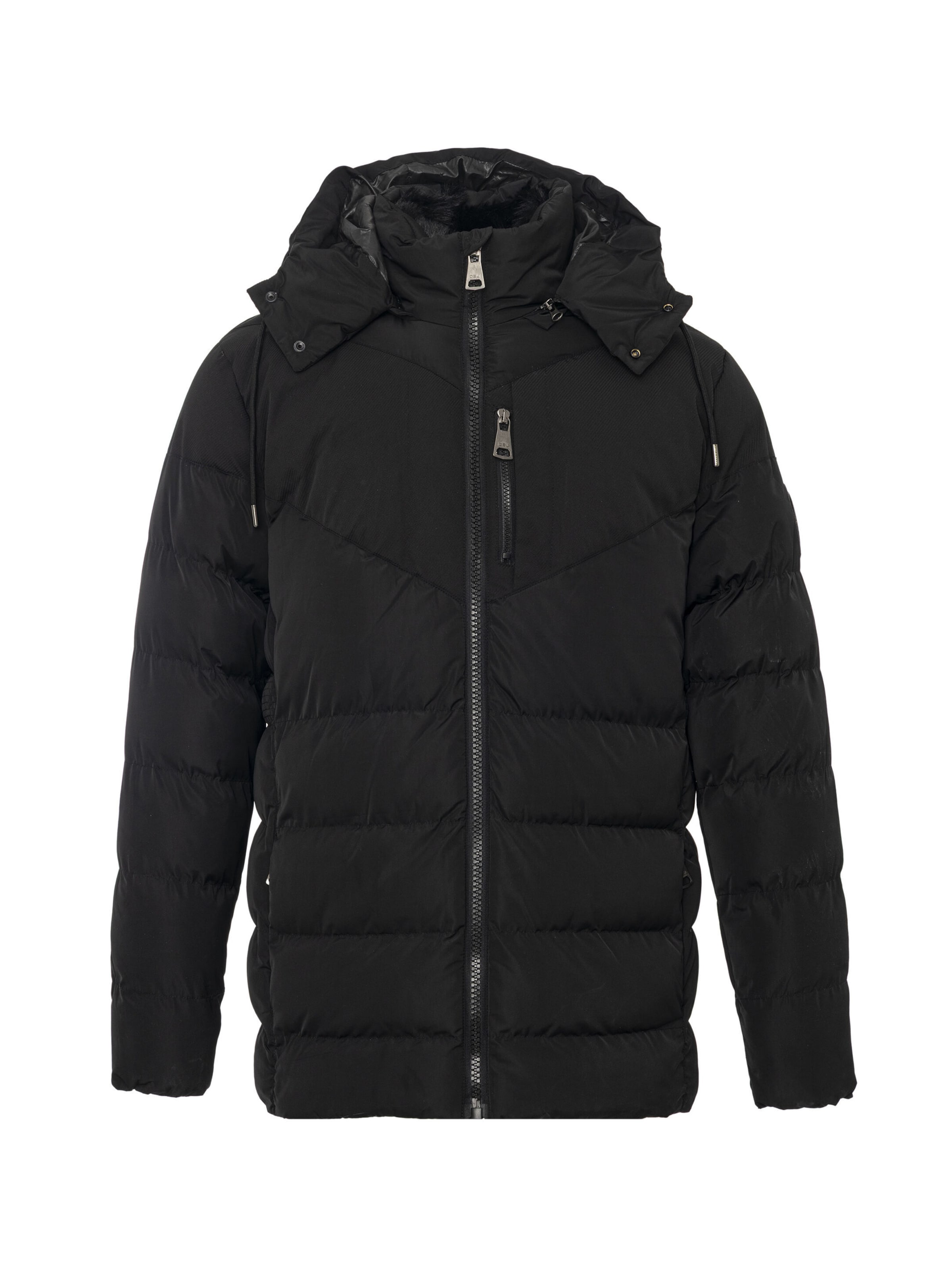 Veste d’hiver CIPO & BAXX en noir : devant