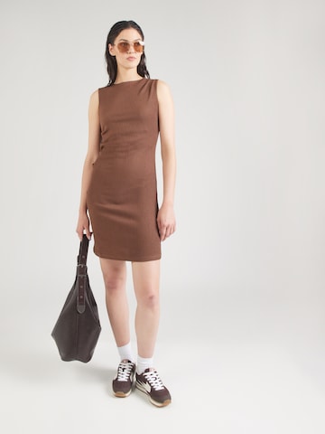 ABOUT YOU Dress 'Rosa' in Brown: front