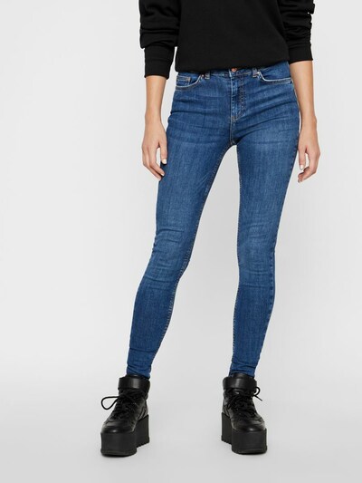 PIECES Jeans 'DELLY' in blue denim, Modelansicht