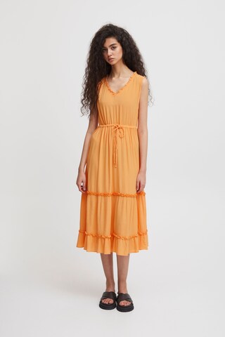 ICHI Dress 'Marro' in Orange