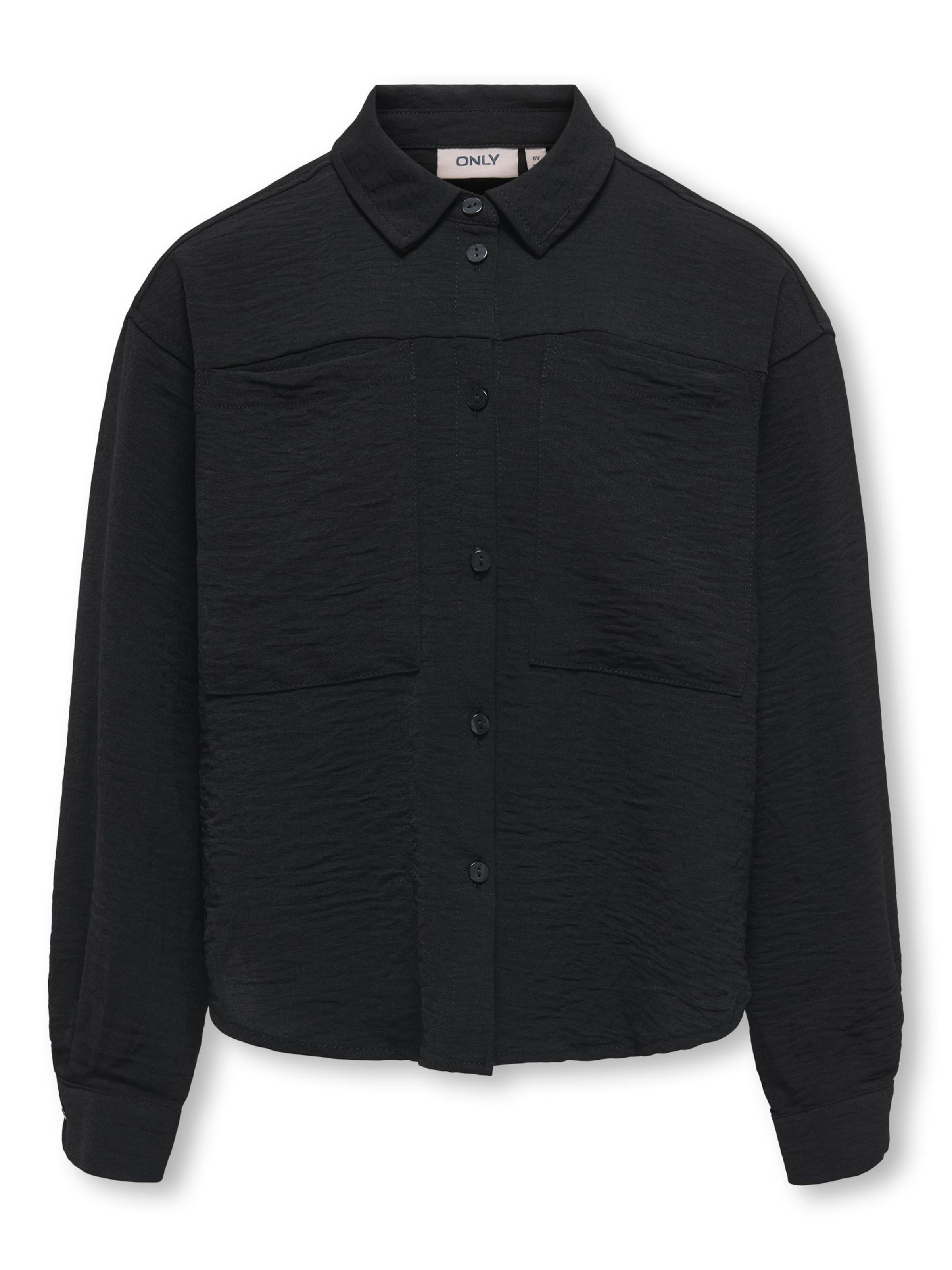 ONLY GIRLS Shirts i sort: forside