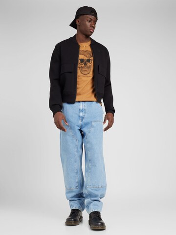 Carhartt WIP Loosefit Jeans in Blauw