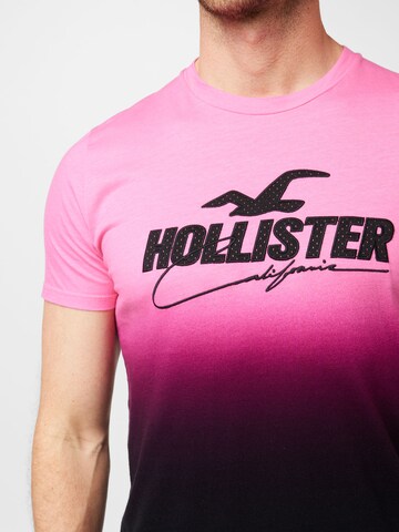 HOLLISTER Tričko – pink