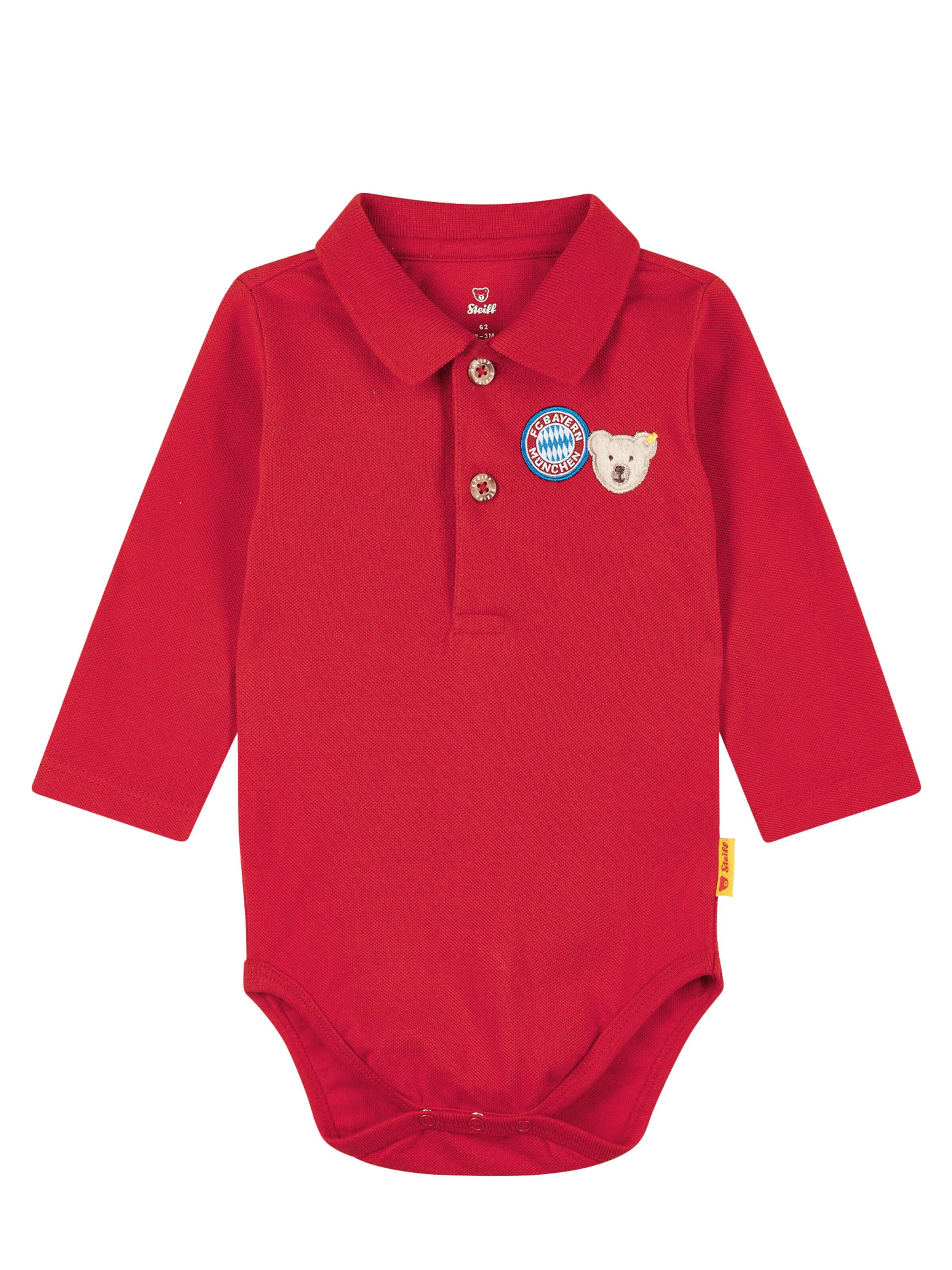 STEIFF Polobody in Rot: Vorderseite