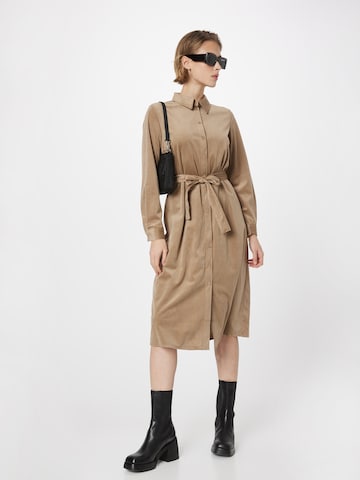 VERO MODA Shirt Dress 'IDA' in Brown