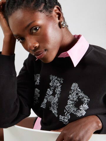 GAP Sweatshirt 'HERITAGE' in Black