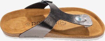 Palado T-Bar Sandals 'Kos' in Black