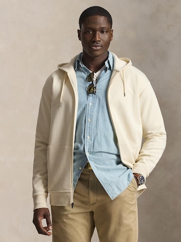 Polo Ralph Lauren Big & Tall Sweatvest in Beige: voorkant