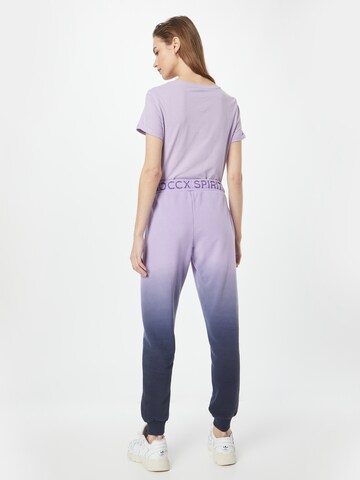 Effilé Pantalon 'Konnichiwa' Soccx en violet