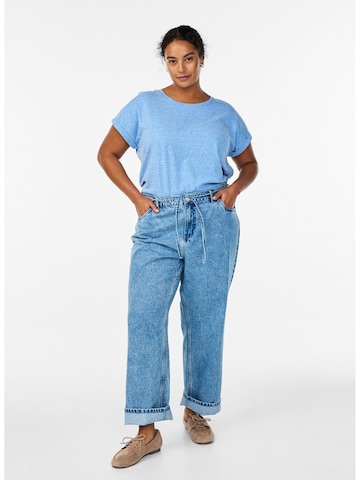 Zizzi Μπλουζάκι 'Vava' σε μπλε