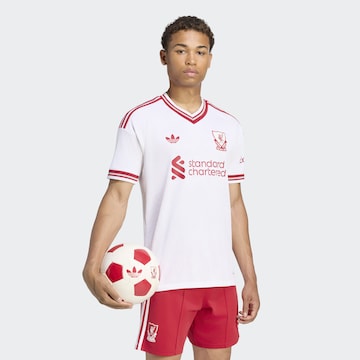 ADIDAS PERFORMANCE - Camisola de futebol 'Liverpool FC 26/27 Authentic' em branco: frente