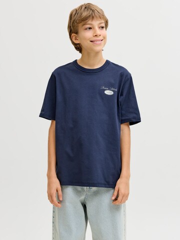 Jack & Jones Junior Shirts i blå: forside