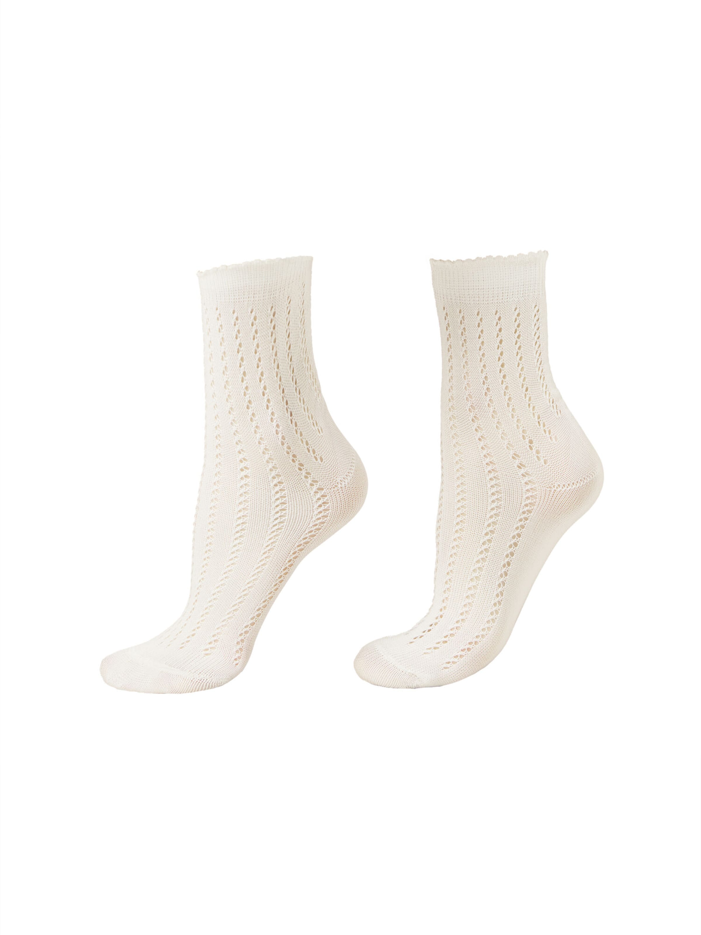 CALZEDONIA Socks in Beige: front