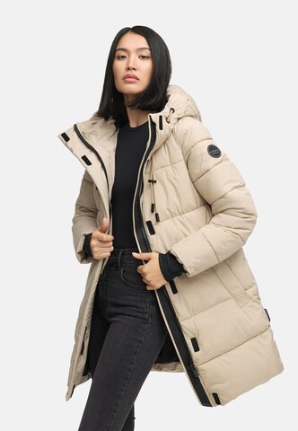 Cappotto invernale 'Kaituu XVI' di MARIKOO in beige: frontale