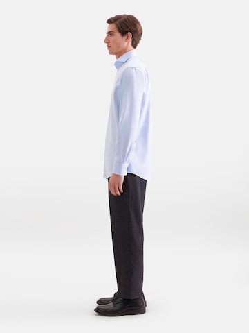 Coupe regular Chemise business SEIDENSTICKER en bleu