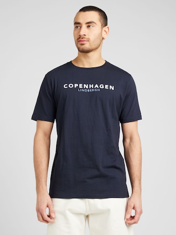 Lindbergh Shirt 'Copenhagen' in Blue: front