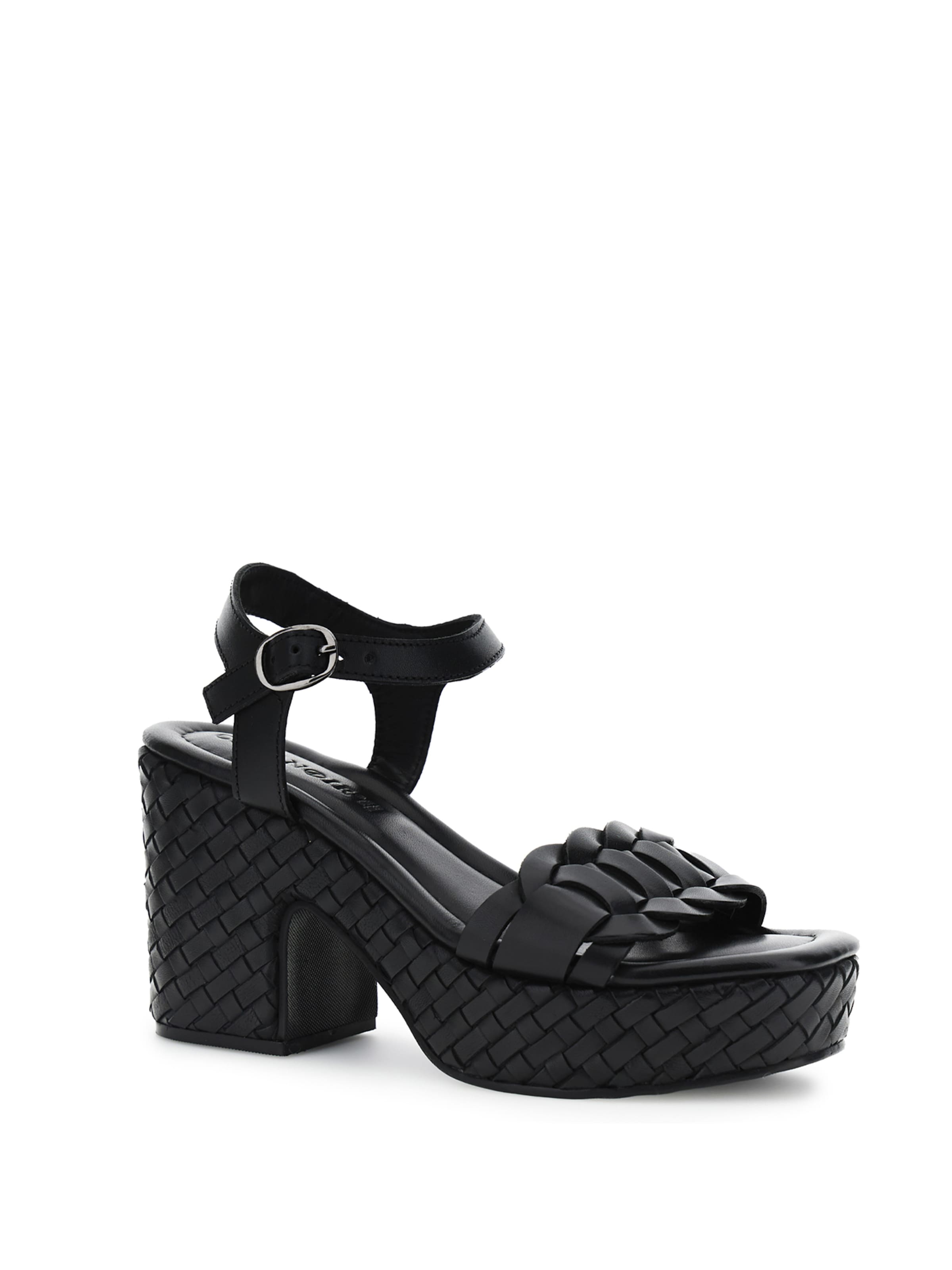 CAFè NOIR Sandal in Black