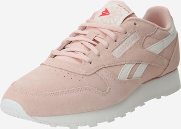 Reebok Madalad ketsid 'CLASSIC', värv roosa: eest vaates