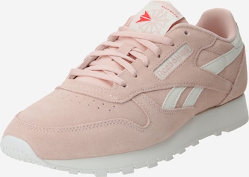 Sneaker bassa 'CLASSIC' di Reebok in rosa: frontale