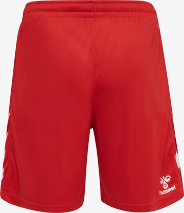 Hummel Regular Workout Pants 'Core' in Red