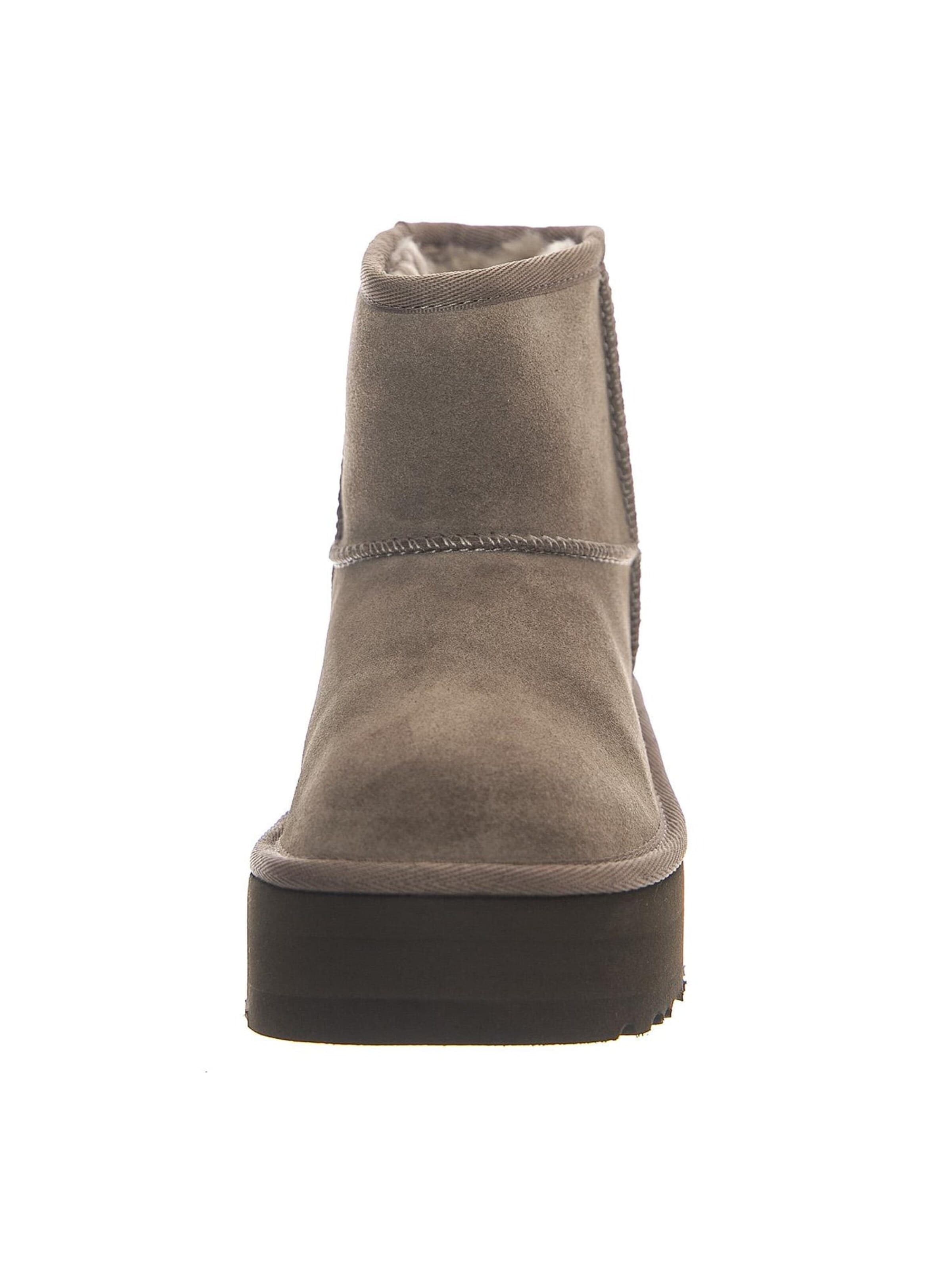 UGG Boots 'Mount Hope Fleece Grey' in Brown