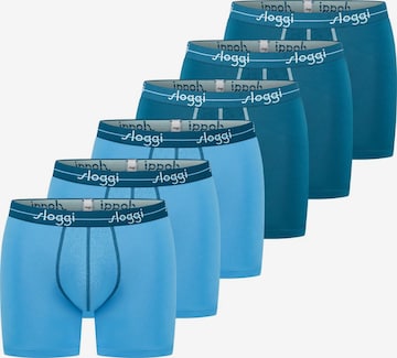 SLOGGI Boxershorts 'Start' in Blauw: voorkant