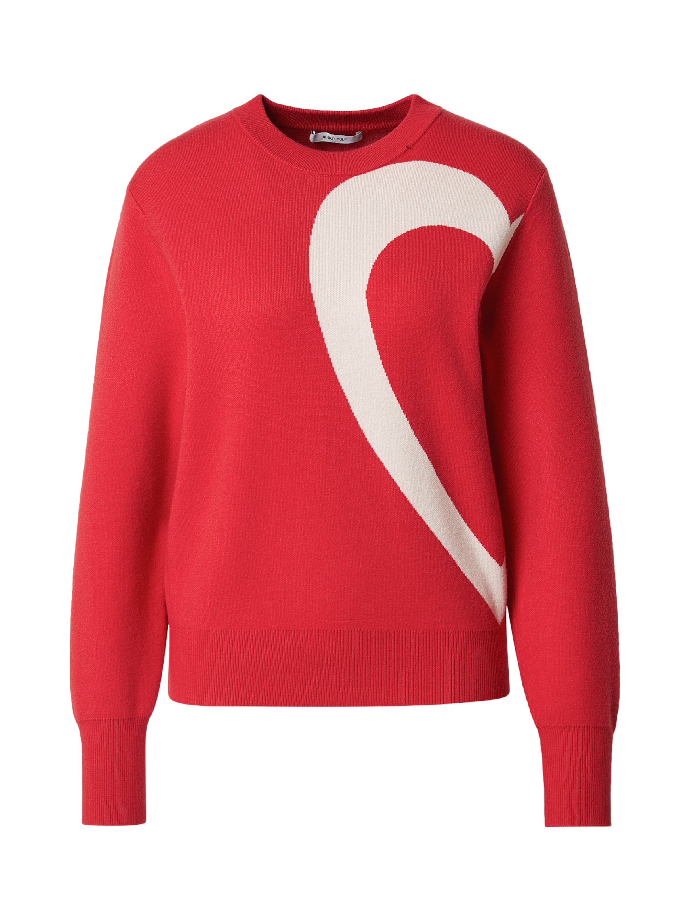 ABOUT YOU Pulóver 'Hailey' - piros: elől