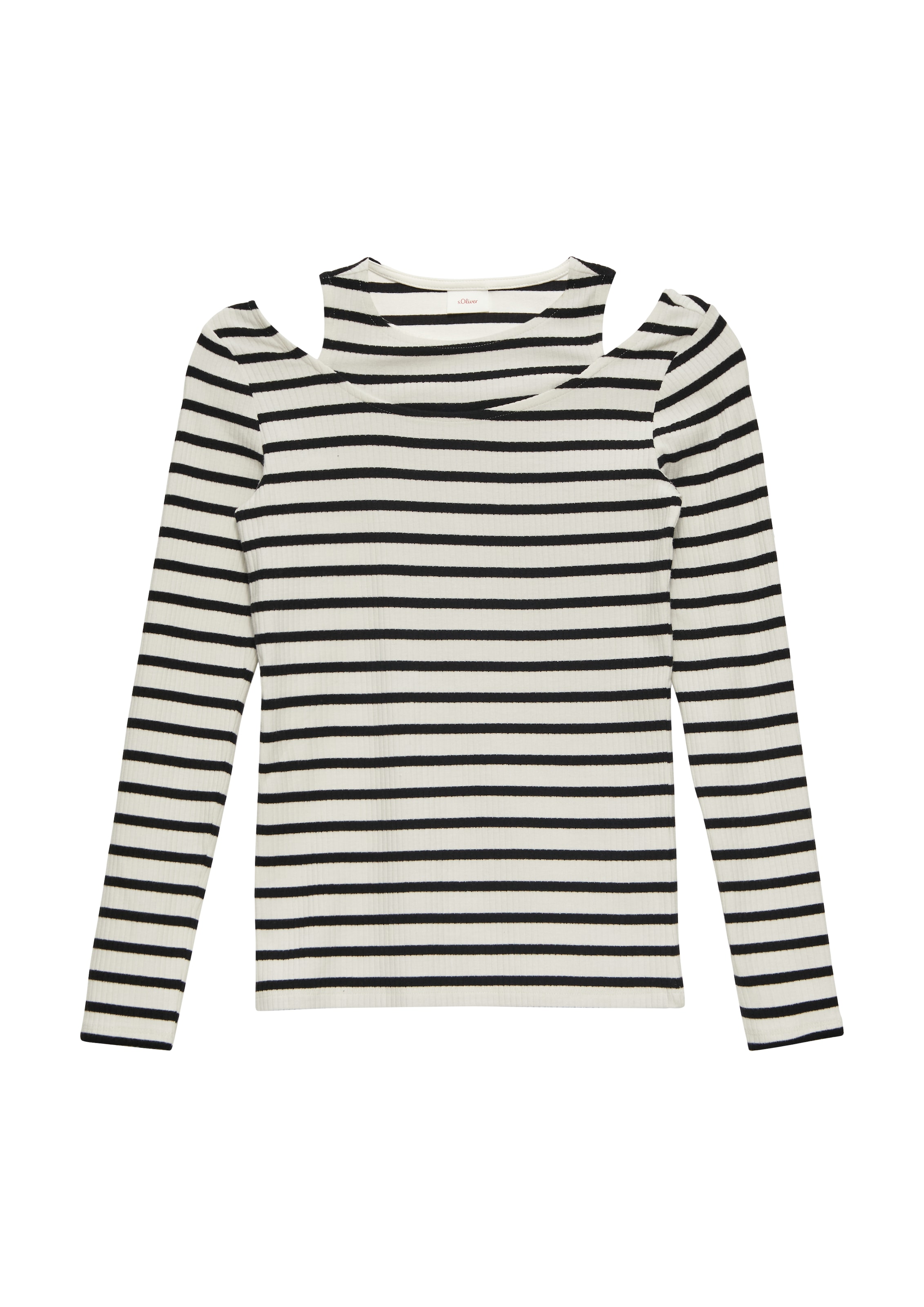 s.Oliver Shirt in Beige: Vorderseite