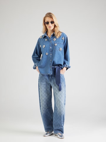 Essentiel Antwerp Bluza | modra barva