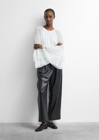 COMMA Blouse in Wit: voorkant