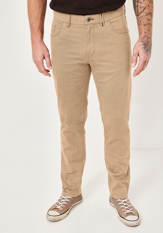 REDPOINT Regular Hose in Beige: Vorderseite