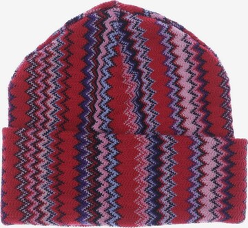 MISSONI Hat & Cap in One size in Red: front