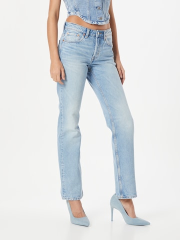 WEEKDAY Regular Jeans 'Pin' in Blue: front