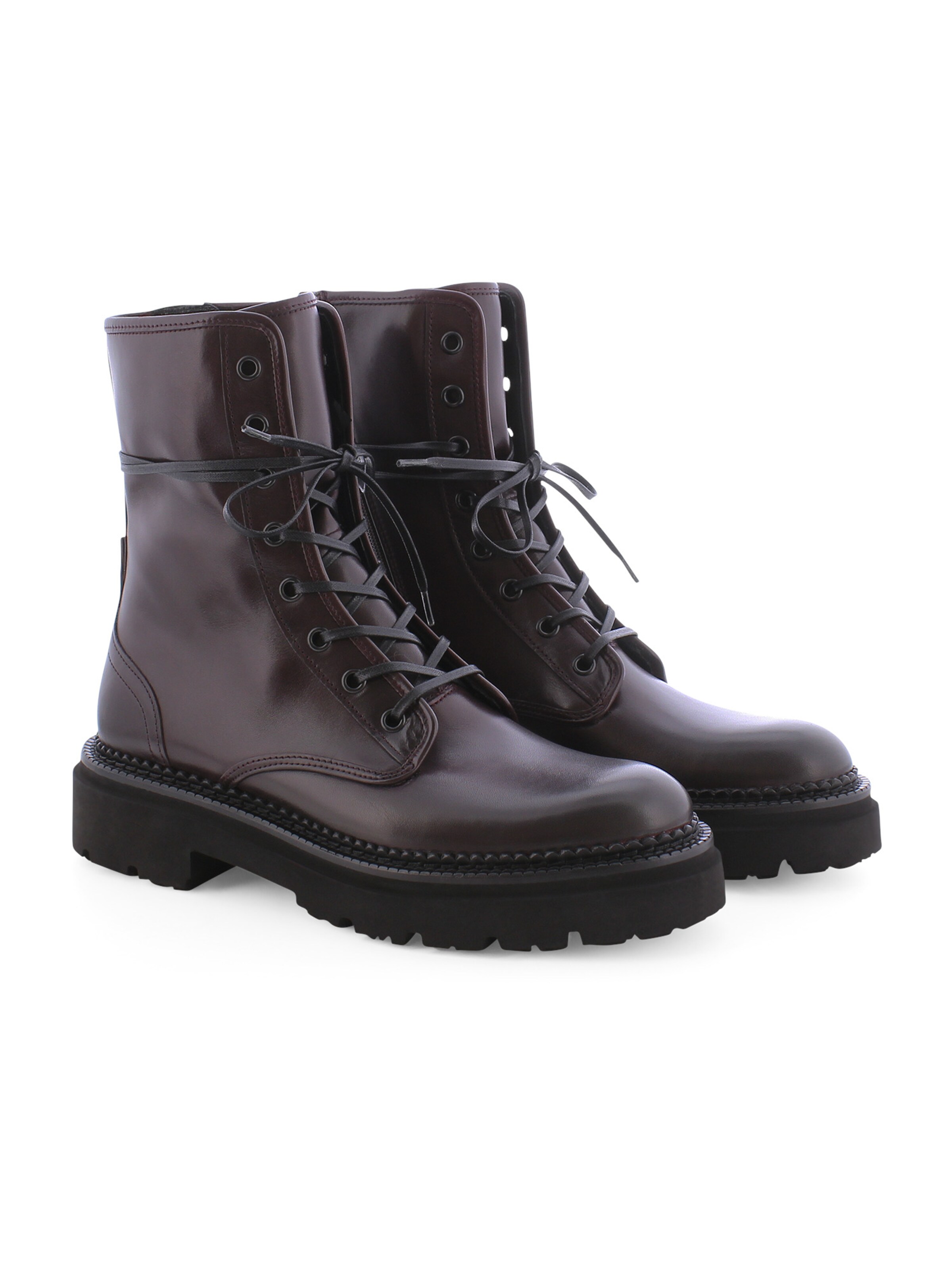 Bottines à lacets 'Jacy' Kennel & Schmenger en rouge