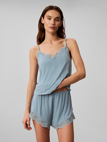 Calvin Klein Schlafshirt in Blau: Vorderseite