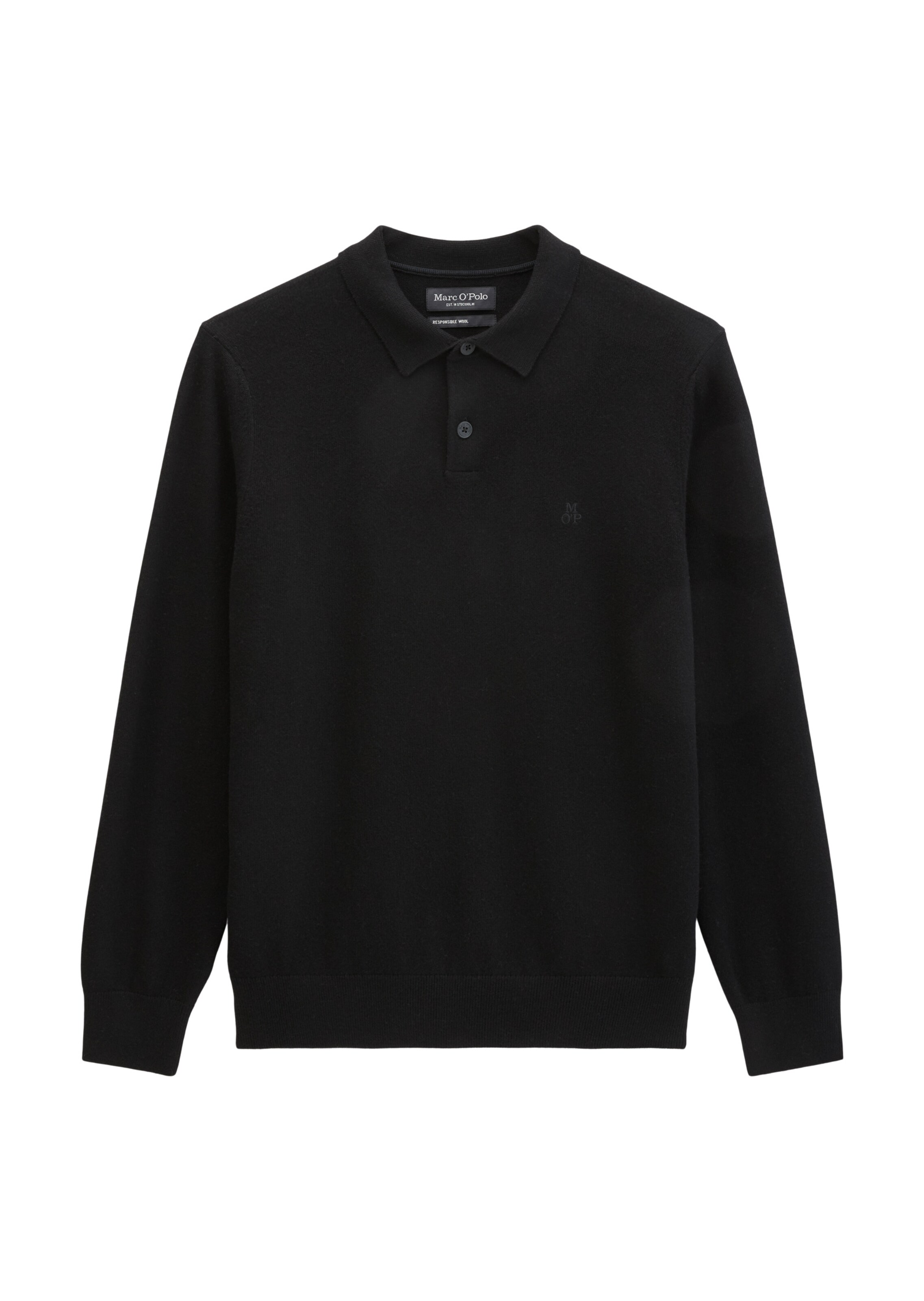 Marc O'Polo Shirt in Schwarz: Vorderseite