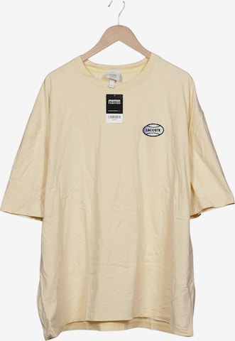 Lacoste LIVE T-Shirt XXXL in Gelb: Vorderseite