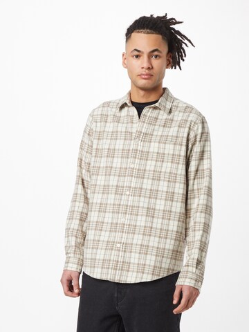 Coupe regular Chemise 'JACK' minimum en gris : devant