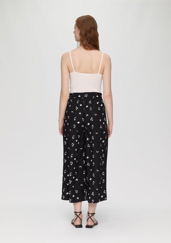 QS Wide leg Pants in Black