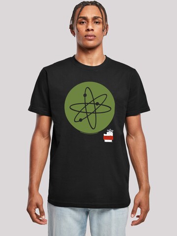 F4NT4STIC Shirt in Zwart: voorkant