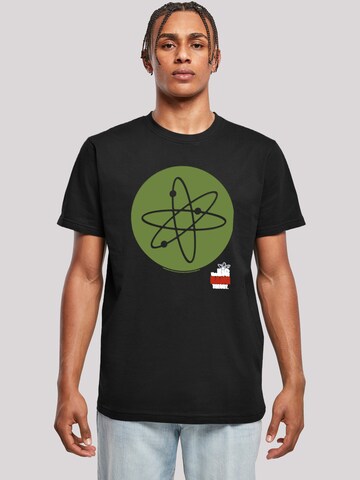 F4NT4STIC Shirt in Black: front