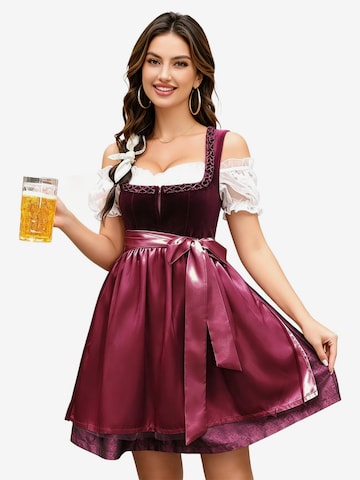 KoJooin Dirndl in Rot