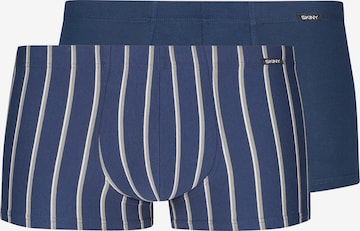 Boxer di Skiny in blu: frontale