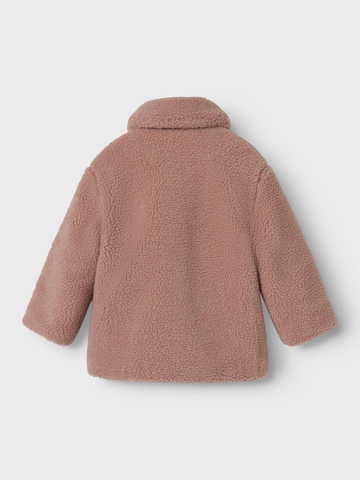 Lil'Atelier Übergangsjacke 'Sherpa' in Pink