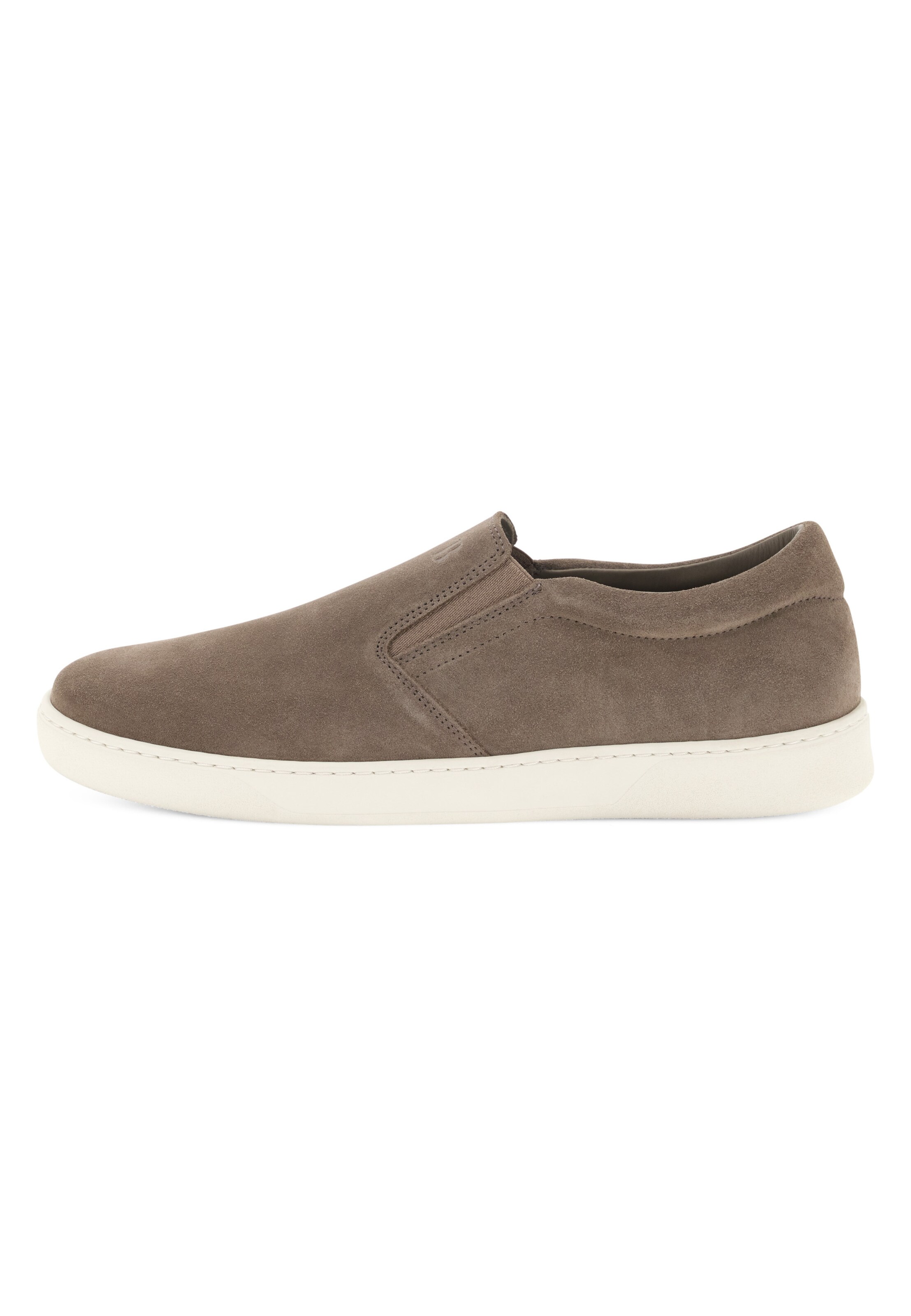 Boggi Milano Slip On in Grau: Vorderseite