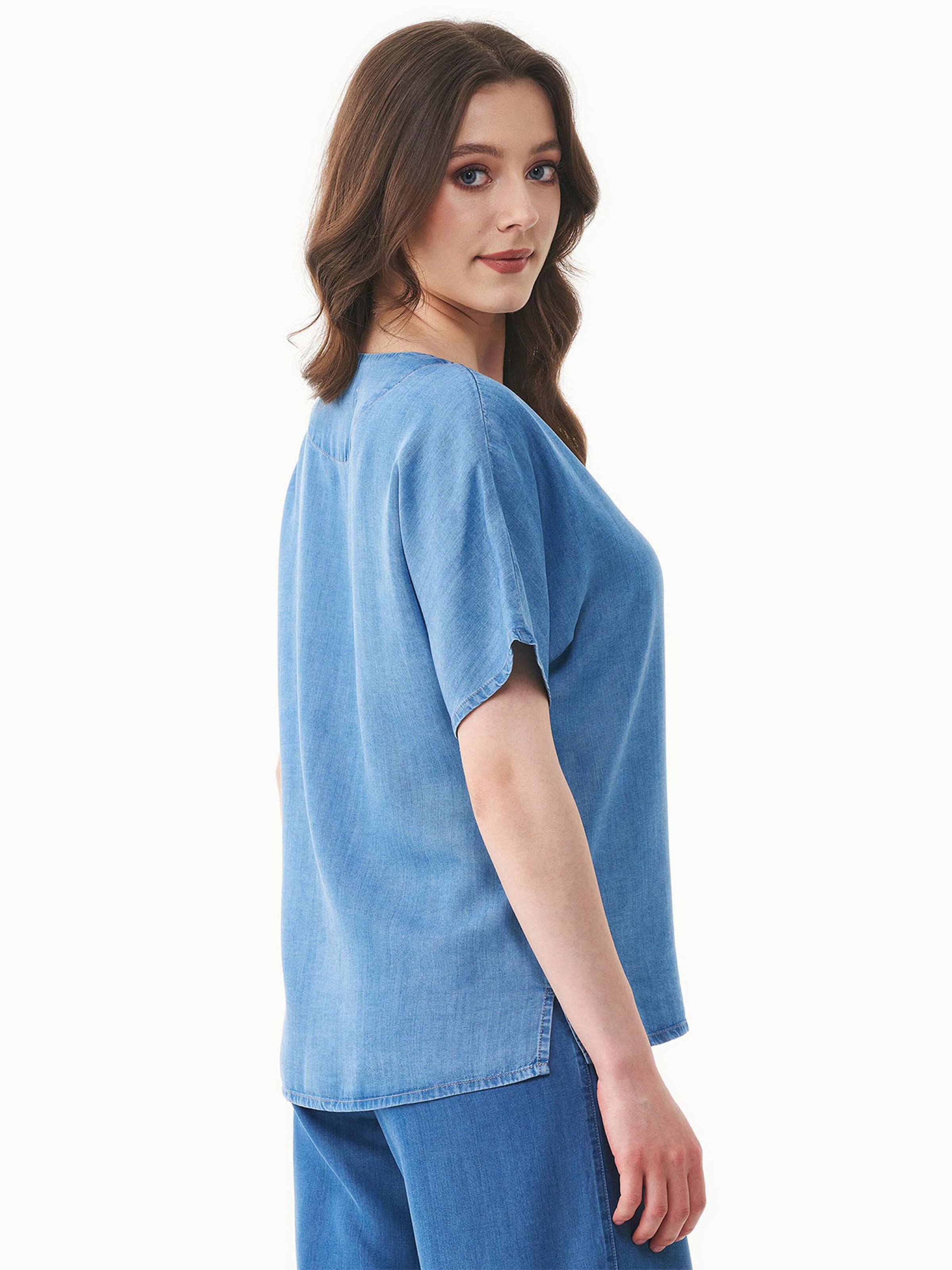Organication Blouse in Blue