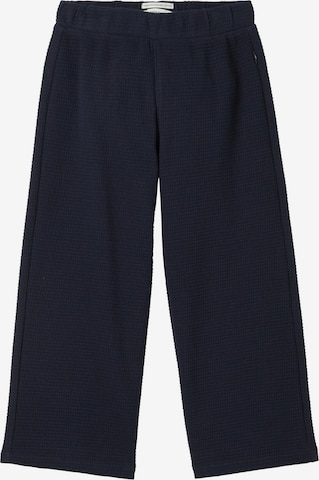 TOM TAILOR Loose fit Pants in Blue: front