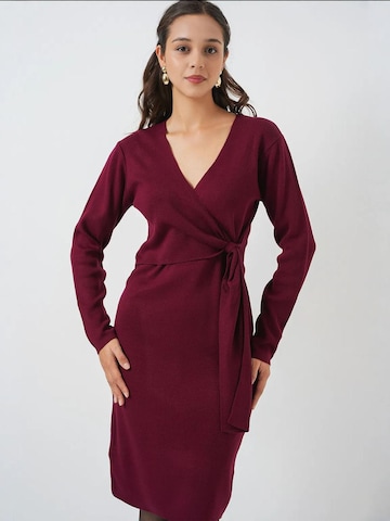 Bigdart Kleid in Rot: Vorderseite