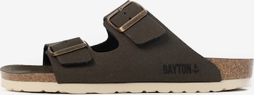 Bayton Mules 'Atlas' in Brown: front